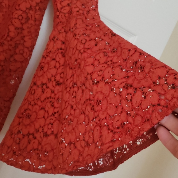 NWT, Zara Lace Boho Style Top - Picture 3 of 6